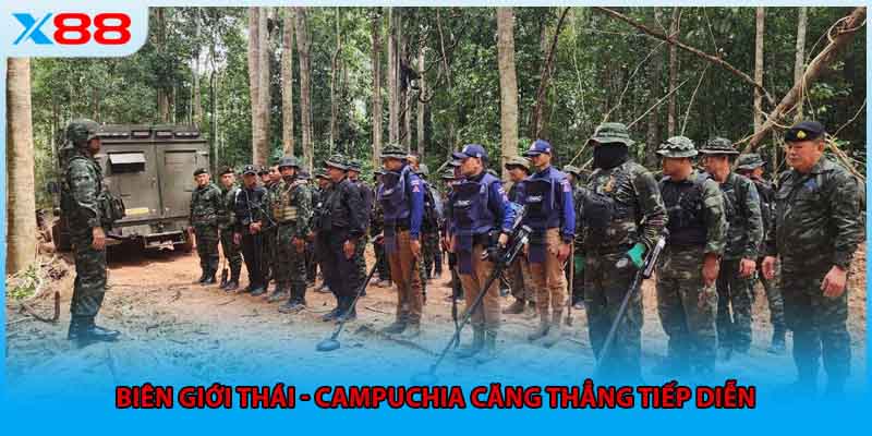 Biên giới Thái - Campuchia căng thẳng tiếp diễn