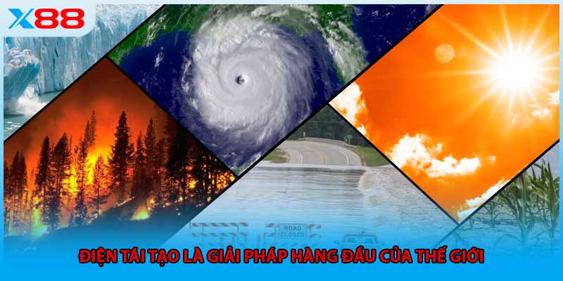 Điện tái tạo là giải pháp hàng đầu của thế giới